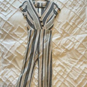 Stripped Urban Outfitters Jumpsuit